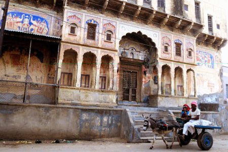 Téléchargez les photos : Haveli, Fatehpur Shekhavati, Rajasthan, Inde - en image libre de droit