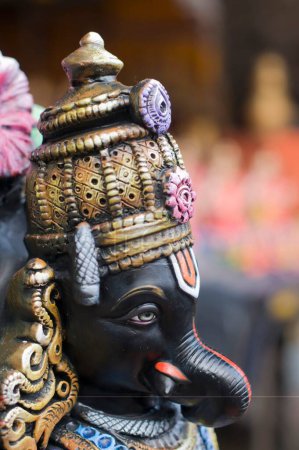 Idol of Lord Ganesh Pune Maharashtra India Asia Aug 2011
