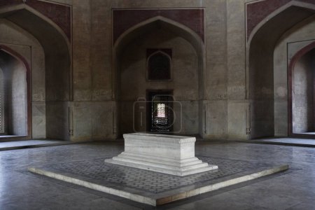 Photo for Main tomb chamber in Humayun's tomb built in 1570 , Delhi , India UNESCO World Heritage Site - Royalty Free Image