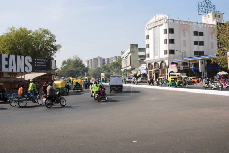 Téléchargez les photos : Vue de la ville d'Ahmedabad, Gujarat, Inde - en image libre de droit