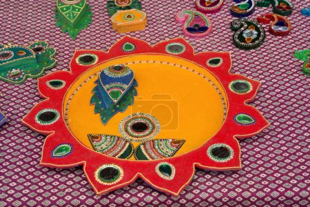 Téléchargez les photos : Décoration pour Lord Ganesha Ganapati festival, Pune, Maharashtra, Inde, Asie - en image libre de droit