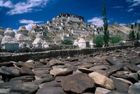 Photo for Thiksey monastery , leh , ladakh , Jammu and Kashmir , india - Royalty Free Image
