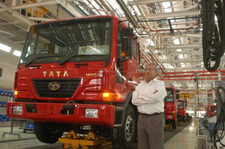 Photo for Ravi Kunt Managing Director of Tata Motors - Royalty Free Image