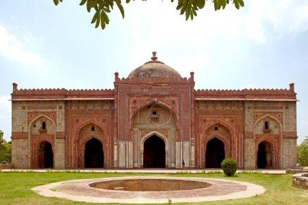 Quila-I-Kuhna Masjid, Sher Shah, Purana Qila, 1538 A.D. Delhi, Inde