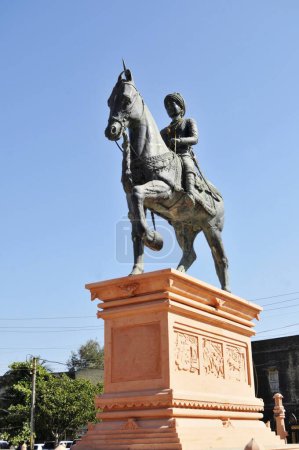 maharana pratap statue near Somnath Temple at Gujarat India