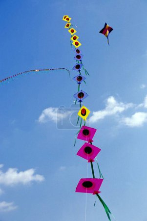 Festivals de cerf-volant, Rajkot, Gujarat, Inde