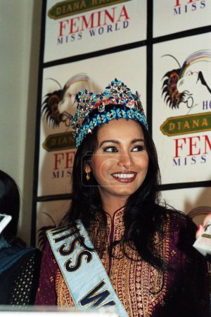 Foto de La modelo y actriz india del sur de Asia Diana hayden es la Miss Mundo 1997, India - Imagen libre de derechos