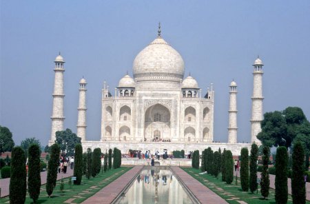 Foto de Taj Mahal , Agra , Uttar Pradesh , India - Imagen libre de derechos
