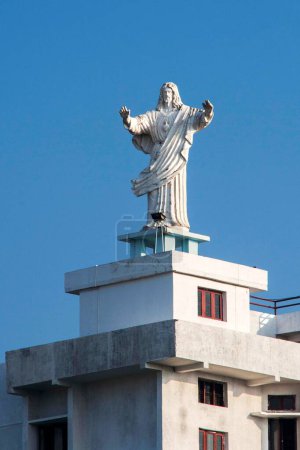 Jesus Christ Statue, Kollam, kerala, India, Asia