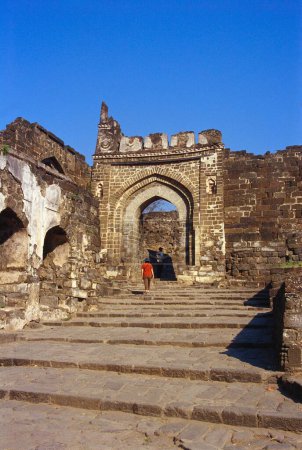 Téléchargez les photos : Fort Daulatabad, Aurangabad, Maharashtra, Inde - en image libre de droit
