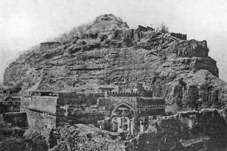 Téléchargez les photos : Daulatabad fort mur, aurangabad, maharashtra, Inde, Asie - en image libre de droit