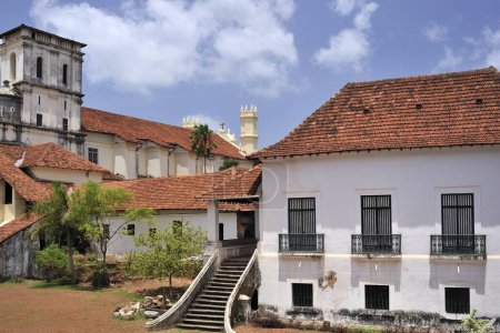 Foto de Iglesia de San Francisco de Asís en 1521 dC; Antiguo Goa; Velha Goa; India - Imagen libre de derechos