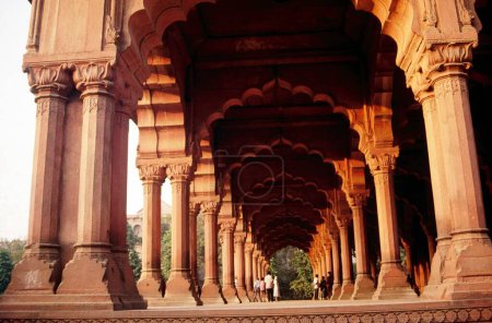 Photo for Diwan-e-aam Interior , Red fort , Delhi , India - Royalty Free Image