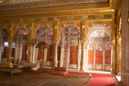 Téléchargez les photos : Palais de Flowers Hall Mehrangarh Fort Jodhpur Rajasthan Inde Asie - en image libre de droit