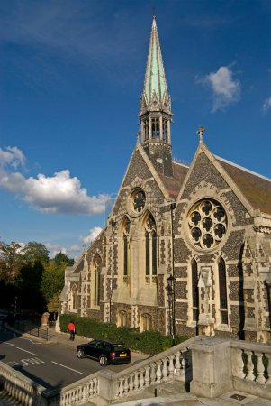 Téléchargez les photos : Church at Harrow School The Hill at Harrow On The Hill Londres ; Royaume-Uni Royaume-Uni Angleterre - en image libre de droit