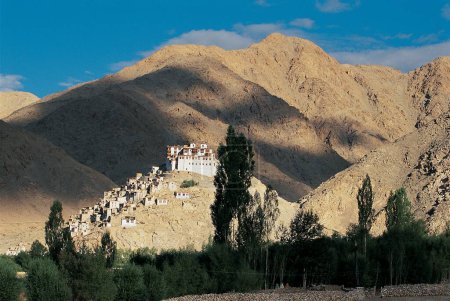 Photo for Diskit Gompa, Nubra Valley, Ladakh, Kashmir, India, Asia - Royalty Free Image