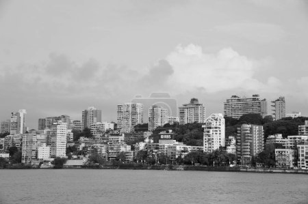 Skyline, Walkeshwar, Malabar Hill, Bombay, Mumbai, Maharashtra, India, Asia 