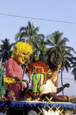 Téléchargez les photos : Carnaval, mapusa, goa, indienne - en image libre de droit