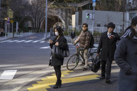 Téléchargez les photos : Coin des rues de banlieue, Tokyo, Japon - en image libre de droit