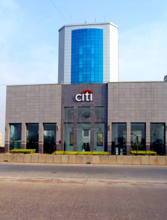 Bâtiment de la Citibank au complexe Bandra Kurla ; Bombay maintenant Mumbai ; Maharashtra ; Inde
