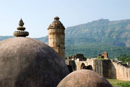Champaner Pavagadh construido en el siglo XV por el gobernante Mahmud Begda; complejo Jami Masjid; Parque arqueológico; Champaner; Gujarat; India; Asia