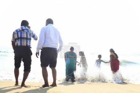 Photo for Marina beach at Chennai Tamil Nadu India - Royalty Free Image