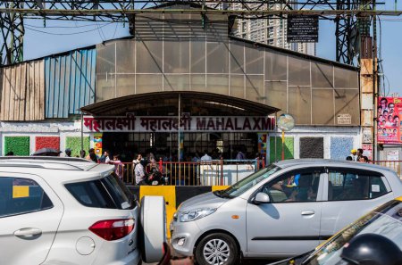Téléchargez les photos : Gare de Mahalaxmi, Mumbai, Maharashtra, Inde, Asie - en image libre de droit