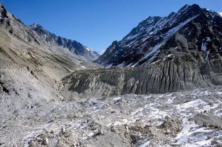 Gangotri and Raktavarna Glacier , Himalaya , Uttranchal , India