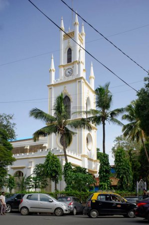 Téléchargez les photos : Cathédrale St Thomas à Fort à Mumbai Maharashtra Inde Asie - en image libre de droit