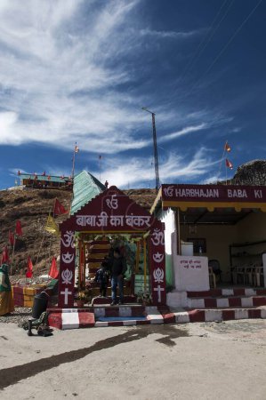 Téléchargez les photos : Harbhajan baba temple, gangtok, sikkim, Inde, asie - en image libre de droit