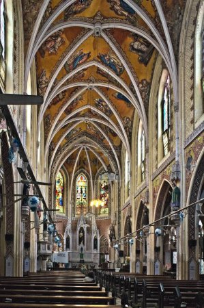 Photo for Holy Name cathedral, Colaba, Mumbai, Maharashtra, India, Asia - Royalty Free Image
