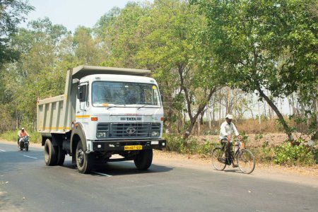 Foto de Carretera arbolada a Baramati, Maharashtra, India, Asia - Imagen libre de derechos
