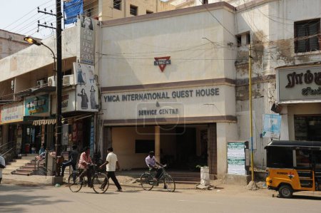 Téléchargez les photos : YMCA International Guest House, Madurai, Tamil Nadu, Inde, Asie - en image libre de droit