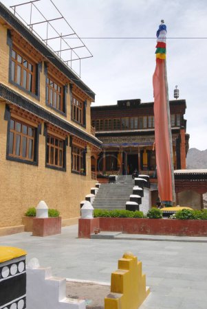 Monastère Tikse ou Thiksey à Leh ; Ladakh ; Jammu-et-Cachemire ; Inde