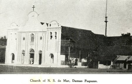 Photo for Catholic Community Church of N. S. do Mar ; Damao Pequeno ; India - Royalty Free Image