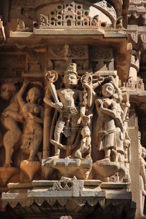 Foto de Templo jagdish; Vishnu Mandir construido por Maharana Jagat Singh en 1651; Udaipur; Rajastán; India - Imagen libre de derechos