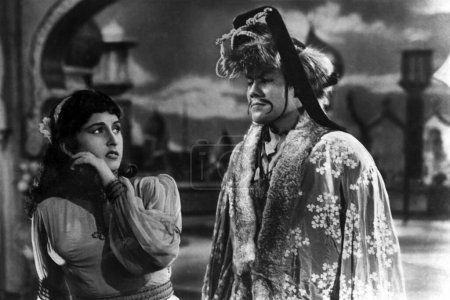 Photo for Indian Bollywood film actor actress, Beena Rai actress Sheikh Mukhtar, India, Asia, 1957 - Royalty Free Image