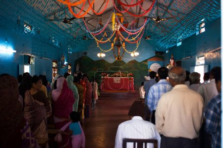 Téléchargez les photos : Église, Peripatana, Mysore, Karnataka, Inde - en image libre de droit