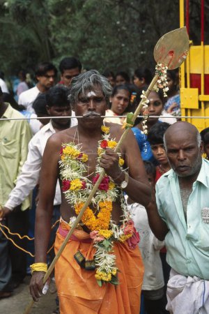 Téléchargez les photos : Kavdi Aiyapa cérémonie du swami, bomay mumbai, maharashtra, Inde - en image libre de droit