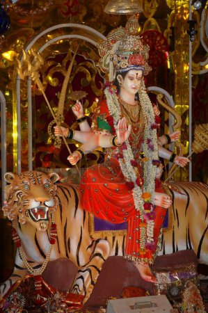 Téléchargez les photos : Navratri dandia garba Festival, Thane, Maharashtra, Inde - en image libre de droit