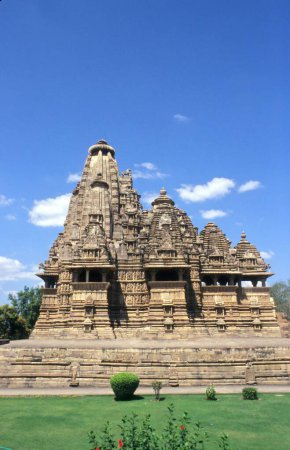 Vishwanath-Tempel in Khajuraho in Madhya Pradesh Indien