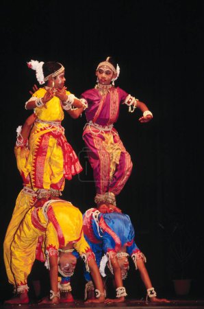 Photo for Folk dance, gotipu, orissa, India - Royalty Free Image