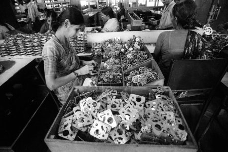 Photo for Watch making factory at Goregaon, Bombay Mumbai, Maharashtra, India - Royalty Free Image