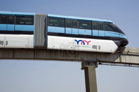 Téléchargez les photos : Monorail mumbai Maharashtra Inde Asie - en image libre de droit
