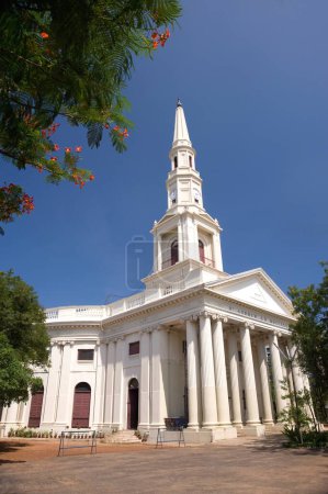 Téléchargez les photos : Eglise Saint andrew ou kirk, Madras Chennai, Tamil Nadu, Inde - en image libre de droit