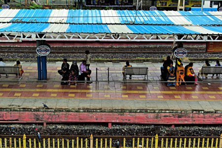 Foto de Mumbai Central Railway Station, Mumbai, Maharashtra, India, Asia - Imagen libre de derechos