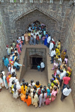 Photo for Visitors panhala fort, Kolhapur, Maharashtra, India - Royalty Free Image