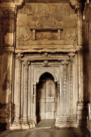 Champaner Pavagadh  built in 15th century by the ruler Mahmud Begda ; Jami Masjid complex ; Archaeological park ; Champaner ; Gujarat ; India ; Asia