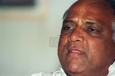 Photo for South Asian Indian politician Sharad Pawar the president of the Nationalist Congress Party , India - Royalty Free Image