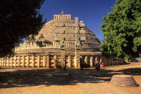 Photo for Sanchi stupa , Madhya Pradesh , India - Royalty Free Image